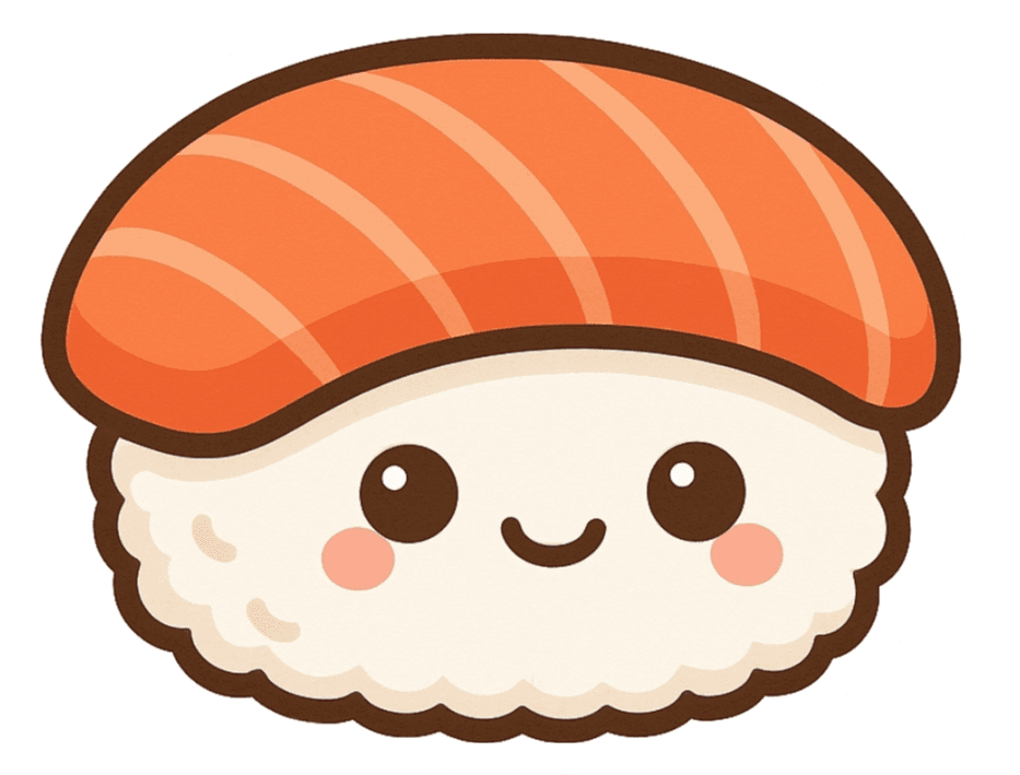 Kawaii Salmon Nigiri